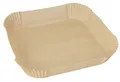 PAPSTAR Backpapier-Zuschnitte 230 x 230 x 45 mm braun 100 Stück