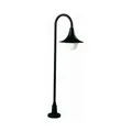 Wegeleuchte Typ Nr. 2081, Höhe 120cm, IP44, E27 QA55 max. 57W, Alu-Guss / Opalgl