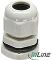 InLine Kabelverschraubung Grau Packung mit 10 (44014)