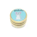 GICO Milchzahndose Maus Zahndose Milchzähne Bilderdose aus Holz mit Drehverschluss 44 mm (Maus) - 7012