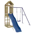 vidaXL Spielturm Spielturm Imprägniertes Kiefernholz