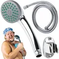 Duschkopf Set Hochdruck Duschbrause Wassersparend Universal Duschköpfe Hochdruck Duschkopf Handheld Handbrause Massagefunktion Mit 1.5m Schlauch R...