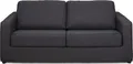 Vente-unique 4905454492837, Sofabett, Wohnzimmer, Grau, 3 Sitz(e), Stoff, Stoff