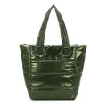 ITALYSHOP24 OBC XXL Damen Tasche Nylontasche Shopper Schultertasche Umhängetasche Beuteltasche Handtasche Weekender Reisetasche Shopping Bag Army V1