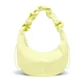GOT BAG Moon Bag RUFFLE | Halbmond Handtasche mit verstellbare Rüsche-Riemen Handbag Wasserabweisend | Stylische Umhängetasche mit Fashion Gurt