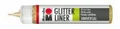 Glitter Liner 25ml gold