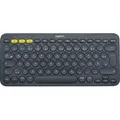 LOGITECH K380 Multi-Device Tastatur für Mac, Grau - Schwarz