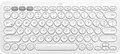 Logitech K380 kabellose Bluetooth Tastatur - SCHWEIZER LAYOUT , WEIß