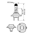 Glühbirne PX26d H7 12972RGTB1 PHILIPS für CITROËN HYUNDAI ALFA ROMEO AUDI ALPINA
