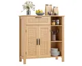 COSTWAY Sideboard, Küchenbuffet mit Schubladen & Fächern 75x30x80cm