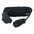 Carpoint Spiral Anhänger Verlängerungskabel 7p>7p Stecker/Steckdose