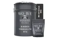 WO-WE Bodenversiegelung 2K Epoxidharz Bodenversiegelung Bodenbeschichtung W734, 1.5-9Kg, Klar/Farblos
