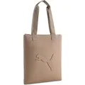 PUMA Schultertasche Buzz Tote Totally Taupe - Taupe/Braun