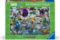RAVENSBURGER Puzzle Challenge: Minecraft 1000 dílků