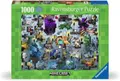 Ravensburger - Puzzle 1000 Minecraft Mobs