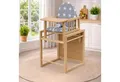 Best for Kids Holzstuhl Victoria 2-in-1 Holzstuhl & Tisch – Höhenverstellbar & Sicher, leicht umbaubar zur Stuhl-Tisch-Kombination