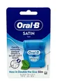 Oral-B SatinTape Zahnseide gewachst Minze 50m NEU Zahnzwischenraum Bürste Pflege