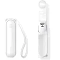 Mini Handventilator USB Wiederaufladbar Taschenlampe 3-in-1 Tragbar Sommer