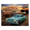 American Diner Malen nach Zahlen