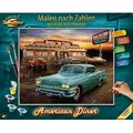 Schipper 609130877 - Malen nach Zahlen, American Diner, 40 x 50 cm