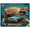 Schipper 609130877 - Malen nach Zahlen, American Diner, 40 x 50 cm