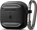 Spigen Rugged Armor Hülle für Apple AirPods 4, Schwarz