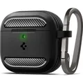 Schutzhülle für AirPods 4 Spigen Case Cover Futeral Tasche Schutzhülle Schwarz