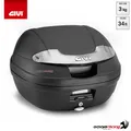 GIVI E340N Monolock E340 Vision Tech Zentral-Topcase in schwarzem ABS