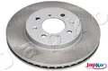 2x Bremsscheibe JAPKO 60425C 2 Bremsscheiben Vorderachse Vorne für Honda