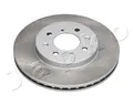 2 x JAPKO 60425C Bremsscheibe für HONDA