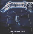 Metallica Ride The Lightning +INSERT NEAR MINT Blackened Vinyl LP