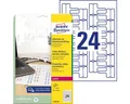 Avery Zweckform Etiketten Etiketten zur Kabelbeschriftung 60x40 mm 20 Blatt/480 Etiketten weiß
