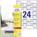 AVERY Zweckform L7950-20 Kabeletiketten (60x40 mm auf DIN A4, Laser, extrem star