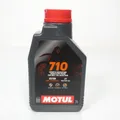 1 Liter Ölkanne Motul 710 für 2-Takt-Motor 100% Synthese fd neu