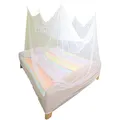 infactory Mosquitonetz: Reise-Moskitonetz für Doppelbetten (2 x 2 x 2 m), 280 Mesh (Reisemoskitonetz, Moskitoschutz Bett, Decke)