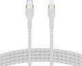 Belkin BOOST CHARGE Lightning-Kabel USB-C männlich bis Lightning 2 m weiß für Apple iPad/iPhone/iPod 2 m (CAA011BT2MWH)