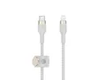 Belkin CAA011bt2MWH BoostCharge Pro FlexUSB-A-Kabel mit Headset