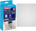 tesa Insektenschutz-Fensterrahmen Insect Stop Comfort Fliegengitter für Fenster - 1,2 m : 1,4 m, (Packung, 1-St., Fliegennetz, Klettband, Andrück und Schneidehilfe), Insektenschutzgitter -Fliegenetz ohne Bohren- zuschneidbar -anthrazit