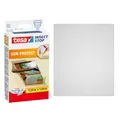 tesa Insect Stop 2-in-1 Sonnenschutz- und Fliegengitter für Dachfenster Premium - Insektenschutz mit Sonnenschutz für Dach-Fenster - Fliegen Netz ohne Bohren - 120 cm x 140 cm - Anthrazit-Metallic