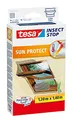 2 Stück tesa Fliegengitter für Dachfenster, mit Sonnenschutz, beste tesa Qualität, 1,2m x 1,4m