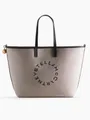 Stella McCartney H&M Large Große Canvas Tote Bag Beige/Schwarz Neu mit Etikett