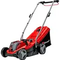 Power X-Change Akku-Rasenmäher GE-CM 18/33 Li Kit, 18Volt rot/schwarz, Li-Ionen Akku 4,0Ah