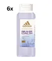 Adidas Pre Sleep Calm Duschgel - Active Skin & Mind - Lavendelöl - 6x250ml