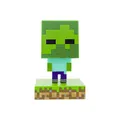 Minecraft Zombie Licht - Offiziell lizenziertes Merchandise, tragbares Nachtlicht & Gaming-Raum-Dekor für Kinder, Geschenk für Gamer, batteriebetrieben