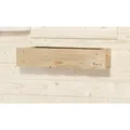 WEKA Fensterblumenkasten für Gartenhäuser, Holz - beige