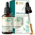 Bittertropfen - 1000 Tropfen / 20 Tropfen pro Tagesdosis/hochwertige Naturkräuter ohne Alkohol/nach Hildegard von Bingen/Vegan, Zertifiziert & Nachhaltig im Glas