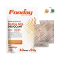 50Gram x 10Packet Rechargeable Silica Gel Desiccant Packets Food Grade Fast R...