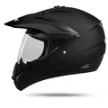 GS War M matt Motocrosshelm mit Visier Motocross Cross Quad Motorrad Enduro Helm