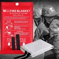 Feuerlöschdecke Glasfaser 1m x 1m Brandschutz Feuerlöscher Küche