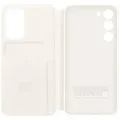 Samsung Smart View Wallet Case Flip Case Samsung Galaxy S23+ Cream Stoßfest EF-ZS916CUEGWW